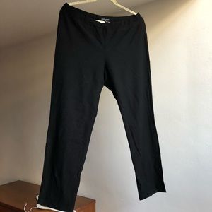 Washable Stretch Crepe Slim Pant